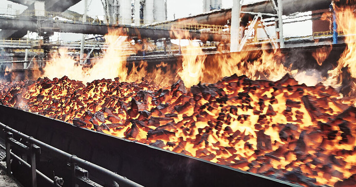 Heat resistant conveyor belt discount
